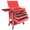 Sunex Tools 8045 Utility Cart Sunex Tools 8045 27" Professional 5 Drawer Red Tool Cart w/ Locking Top