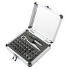 9726 by SUNEX TOOLS - Sunex Tools 9726 38 PC. Mini Ratchet & Bit Set W/ Aluminum Case