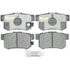 Raybestos ATD537C Disc Brake Pad Set Brake Parts Inc Raybestos AT Overstock Ceramic Disc Brake Pad Set