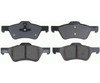 Raybestos ATD1047BC Disc Brake Pad Set Brake Parts Inc Raybestos AT Overstock Ceramic Disc Brake Pad Set