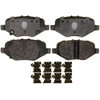 Raybestos ATD1612P Disc Brake Pad Set Brake Parts Inc Raybestos Police Overstock Metallic Disc Brake Pad Set