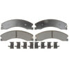 Raybestos ATD1411C Disc Brake Pad Set Brake Parts Inc Raybestos AT Overstock Ceramic Disc Brake Pad Set
