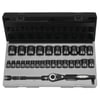 Grey Pneumatic 82629M 29-Piece 1/2 in. Drive 6-Point Metric Duo Impact Socket Set