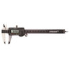 Central Tools 3C301 Multi-Purpose Measuring Caliper Electronic Dial Caliper, 0 to 6”