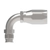 Weatherhead 21304N-E04 Hydraulic Hose Eaton Weatherhead 213 N series Field Attachable Hose Fittings Inverted Male Swivel 90
