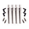 Minimizer B100BTPAPL Fender Bracket Plastic bolt on brackets Liquid Platium