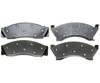 Raybestos PGD102 Disc Brake Pad Set Raybestos Element3 Organic Brake Pad Set