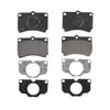 Raybestos PG-D319M Disc Brake Pad Set Raybestos Element3 Metallic Brake Pad Set