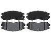 Raybestos PG-D484M Disc Brake Pad Set Brake Parts Inc Raybestos Element3 Overstock Metallic Disc Brake Pad Set