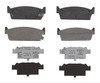 Raybestos PG-D479M Disc Brake Pad Set Raybestos Element3 Metallic Brake Pad Set