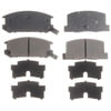 Raybestos PGD528C Disc Brake Pad Set Raybestos Element3 Ceramic Brake Pad Set