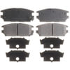 Raybestos PGD532C Disc Brake Pad Set Raybestos Element3 Ceramic Brake Pad Set