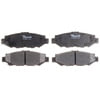 Raybestos PGD572C Disc Brake Pad Set Raybestos Element3 Ceramic Brake Pad Set