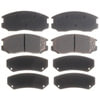 PGD602C by RAYBESTOS - Raybestos Element3 Ceramic Brake Pad Set