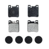 PG-D603M by RAYBESTOS - Raybestos Element3 Metallic Brake Pad Set