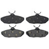Raybestos PG-D599R Disc Brake Pad Set Brake Parts Inc Raybestos Element3 Overstock Organic Disc Brake Pad Set