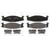 Raybestos PG-D632M Disc Brake Pad Set Raybestos Element3 Metallic Brake Pad Set
