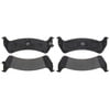 PG-D625M by RAYBESTOS - Raybestos Element3 Metallic Brake Pad Set