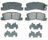 PGD685C by RAYBESTOS - Raybestos Element3 Ceramic Brake Pad Set