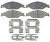 PG-D804C by RAYBESTOS - Raybestos Element3 Ceramic Brake Pad Set