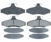 PGD724C by RAYBESTOS - Raybestos Element3 Ceramic Brake Pad Set