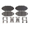 Raybestos PG-D748M Disc Brake Pad Set Brake Parts Inc Raybestos Element3 Overstock Metallic Disc Brake Pad Set