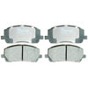 Raybestos PG-D884C Disc Brake Pad Set Brake Parts Inc Raybestos Element3 Overstock Ceramic Disc Brake Pad Set