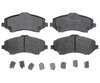 PGD1273M by RAYBESTOS - Raybestos Element3 Metallic Brake Pad Set