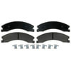 Raybestos PGD1411AC Disc Brake Pad Set Raybestos Element3 Ceramic Brake Pad Set