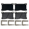 Raybestos PGD1576C Disc Brake Pad Set Raybestos Element3 Ceramic Brake Pad Set