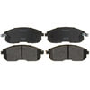 SGD815M by RAYBESTOS - Raybestos Service Grade Metallic Brake Pad Set
