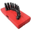 2638 by SUNEX TOOLS - Sunex Tools 2638 10 PC. 1/2" Drive 1/4"-3/4" SAE Impact Hex Drive Set