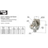 Bendix 229505RX Air Brake Quick Release Valve LQ-2 Press. Proportioning Valve, Remanufactured