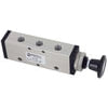 VX-4-N by APSCO - Air Control Valve - 4-Way Push-Pull, 3-Position, with Neutral Center