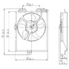 Global Parts Distributors 2811390 Engine Cooling Fan Assembly gpd Electric Cooling Fan 2811390