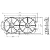 2811503 by GLOBAL PARTS DISTRIBUTORS - gpd Electric Cooling Fan 2811503