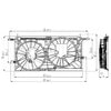 2811536 by GLOBAL PARTS DISTRIBUTORS - gpd Electric Cooling Fan 2811536