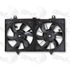 Global Parts Distributors 2811628 Engine Cooling Fan Assembly gpd Electric Cooling Fan 2811628