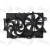 Global Parts Distributors 2811731 Engine Cooling Fan Assembly gpd Electric Cooling Fan 2811731