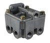 Newstar S-21079 Air Brake Relay Valve 0.375 In. Air Brake Relay Valve 7.0 PSI 2S/4D NPT Control Thread 3/8 Port Diameter