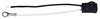 Peterson Lighting 160-49 Clearance and Marker Light Plug Plug, LED w/ #10 Ring Terminal & Stripped End, 8" Leads, poly bag