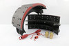 HD Value HDV4709E223S Drum Brake Shoe New Lined Brake Shoe Kit - Standard Mix - 23K Rated; 4709E2