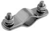 Cham-Cal 70908 Door Mirror Bracket Open Road Clamp, 2 Piece, Zinc Plated Steel