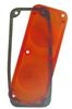 Cham-Cal 70605 Door Mirror Kit Replacement Amber Lens and Gasket Kit for West Coast Truck Mirrors