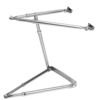 Cham-Cal 60601 Crossview Mirror Mounting Bracket Open Road West Coast Bracketry, Stainless Steel