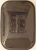 Cham-Cal 30503 Door Mirror Open Road 7 1/2"x 10 1/2" Medium Duty Truck Mirror, Painted Black