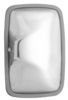 Cham-Cal 41301 Door Mirror Open Road 6 1/2"x 10" Step Van Mirror, Flat Glass, Stainless Steel