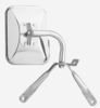 50101 by CHAM-CAL - Door Mirror Arm - Stainless Steel, Light Duty Tripod, with 5.5" x 7.5" Mirror Head