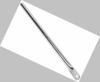 Cham-Cal 5009 Open Road 5/8" x 15" Stainless Steel Tube