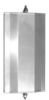 26200 by CHAM-CAL - Multi-Purpose Mirror - Open Road 6"x 11" Jr. Economy West Coast Mirror, Aluminum
